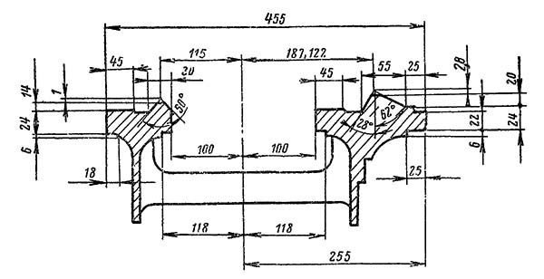 Станина токарно гвинторізного верстата 1624м Станина токарно-гвинторізного верстата 1624м